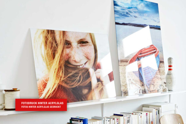 Fotodruck hinter Acrylglas