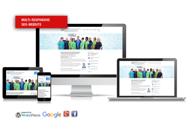 Multi responsive Websites für Ärzte